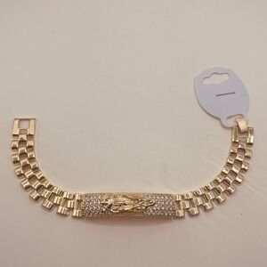 18k Gold filled bracelet virgin Guadalupe design